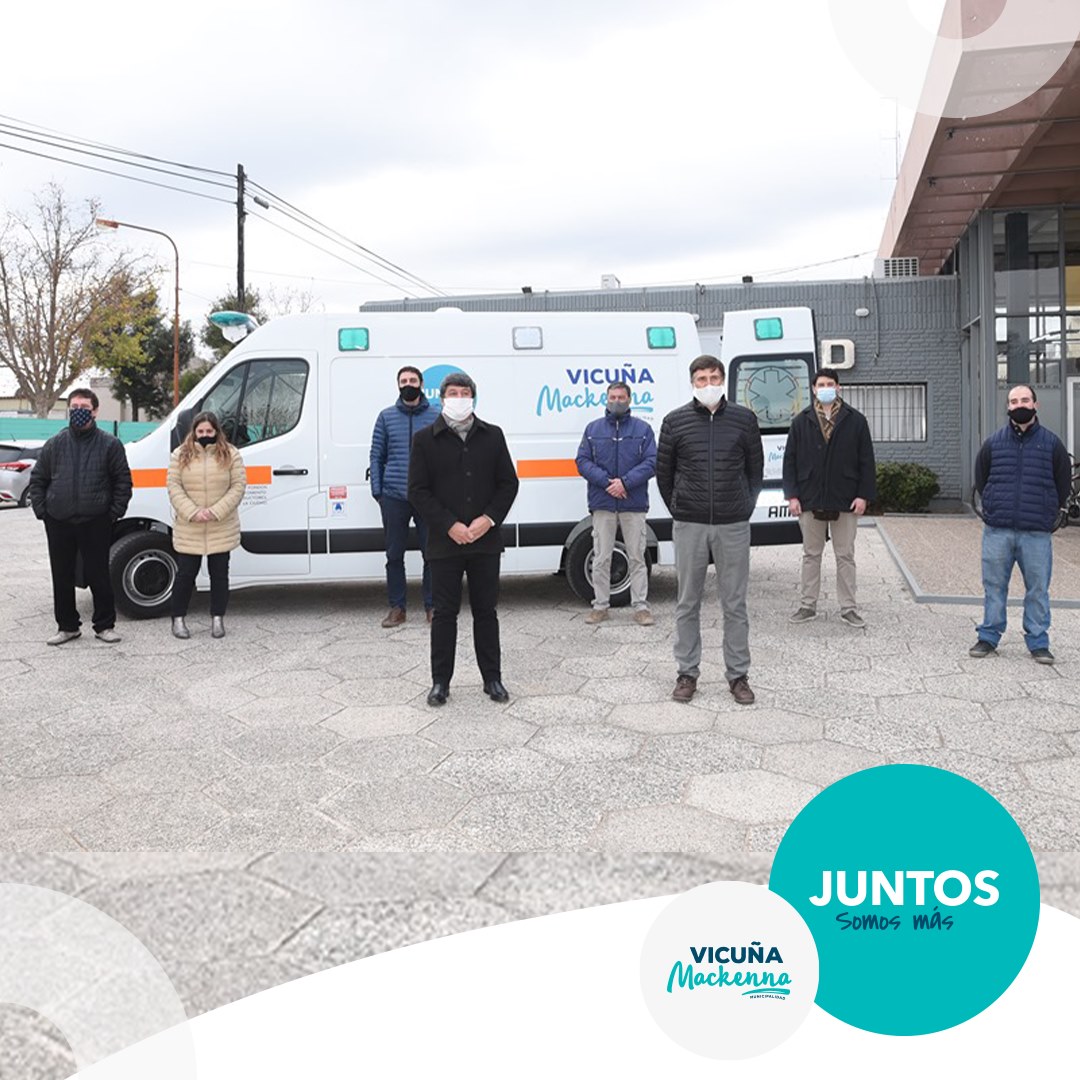 MuniMackenna's tweet photo. LA MUNICIPALIDAD DE VICUÑA MACKENNA PRESENTÓ NUEVA AMBULANCIA

https://t.co/7lP2QOkwmO https://t.co/TsM4F2tFgR
