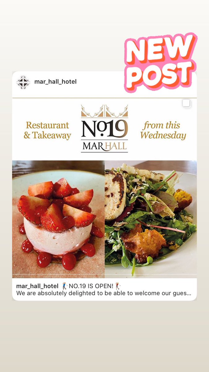 No.19 is a modern and welcoming Bar &amp; Grill serving family favourites, speciality coffees and classic cocktails. Enjoy alfresco dining overlooking the Earl of Mar Estate, and the bonnie banks of the River Clyde.
Open from 8.30am until 10.00pm, takeaway food is also available!