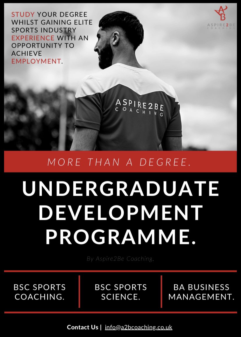 Gain sport specific industry experience within a high performance environment that will build the foundations for your career.
