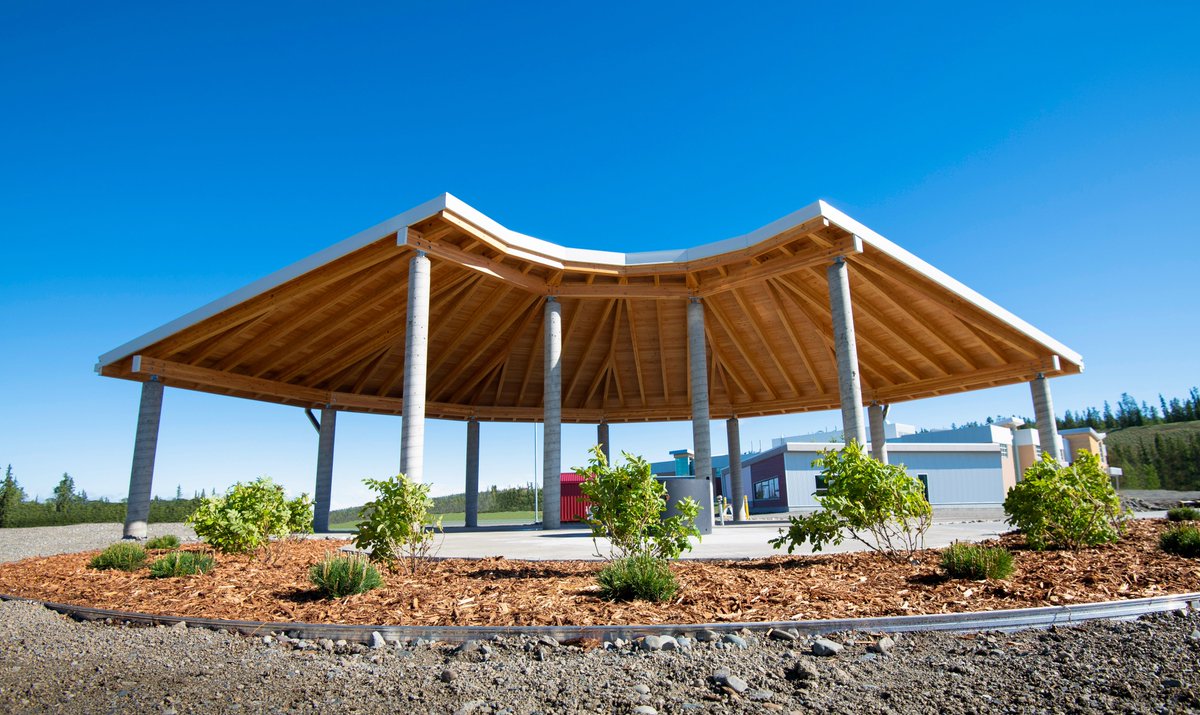 With the <a href="/yukongov/">Government of Yukon</a>  planning a safe return for students this fall, we are excited to announce that we have completed the construction of the new Outdoor Learning Classroom at F.H. Collins Secondary School.
<a href="/city_whitehorse/">City of Whitehorse</a>