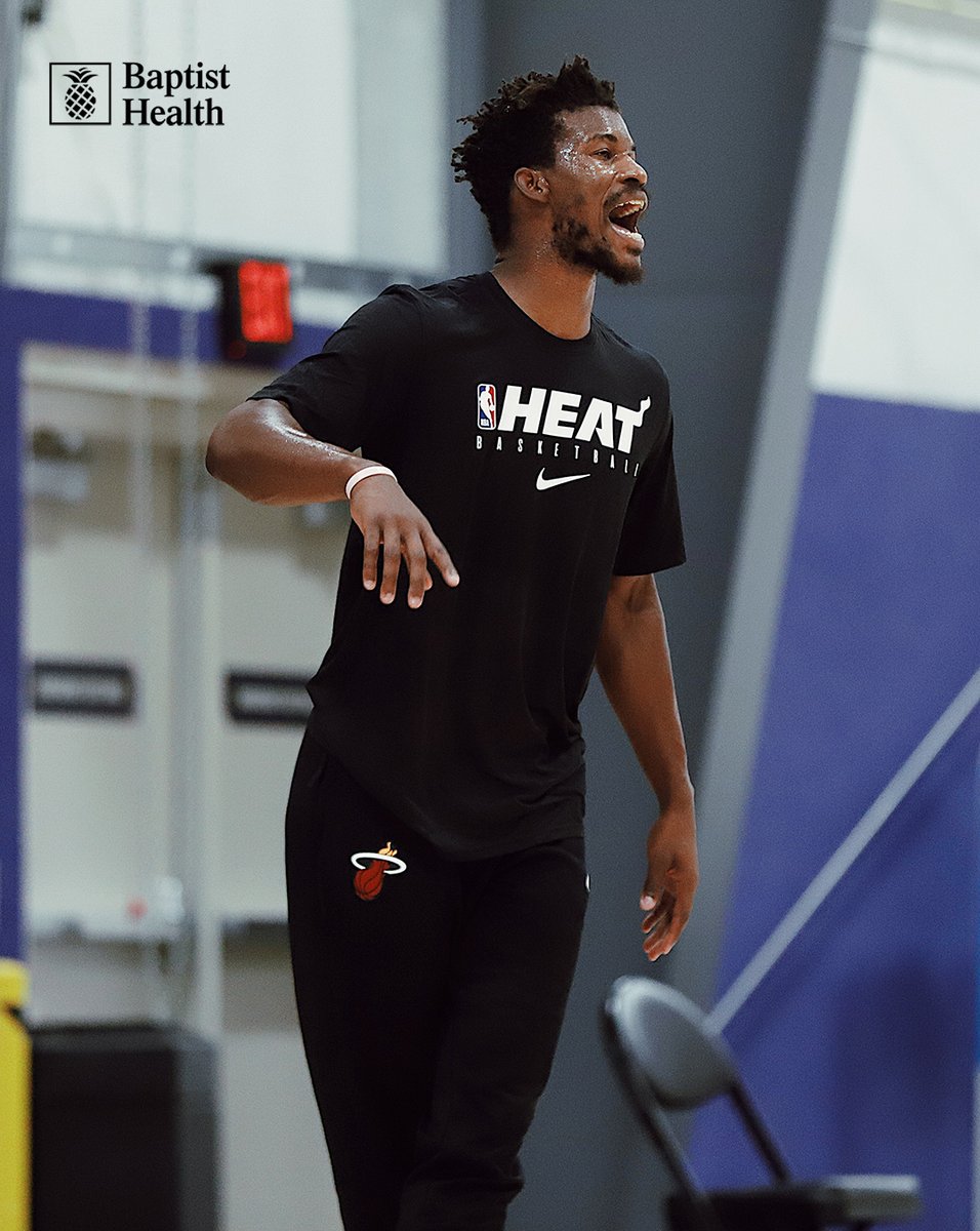 MiamiHEAT's tweet photo. Another day in the bubble... 1% better
#HEATCulture | #Spoism | @BaptistHealthSF https://t.co/bVH9IA3OaW