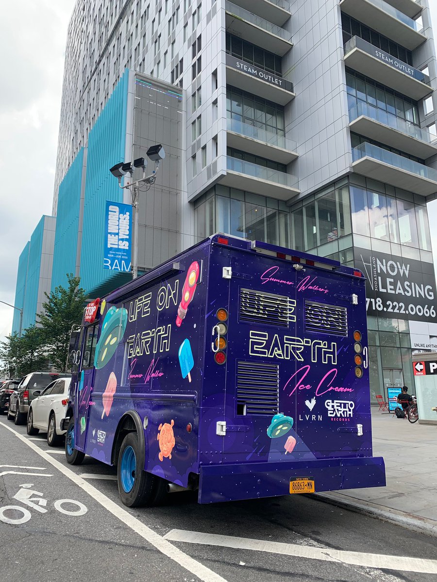 FTHRNICO's tweet photo. My team and I Designed a Ice Cream Truck for @IAMSUMMERWALKER , its still making rounds if you’re in NYC Pull up!! This is unreal 😨🔥 https://t.co/ftg3AN9dDw