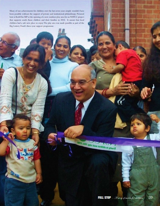 NSPCC - The National Society for the Prevention of Cruelty to Children➎ Keith Vaz