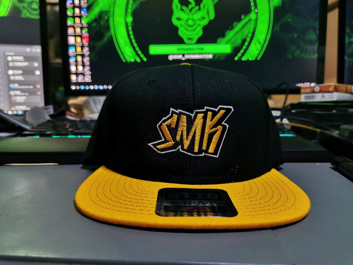IAM_DOMINATOR's tweet photo. When fresh packages come in it's like xmas haha. @SlyMovements #SMK Merch Jus Came In. Can't Wait To Rock This On Stream While Sipping The SMK Tumblr. 🔥🔥 #SMKFAM https://t.co/tOdHkymiNn if you wanna show some love and support. 
Code *SMK" At checkout 🤘🤘 https://t.co/iz7AJJaVOo