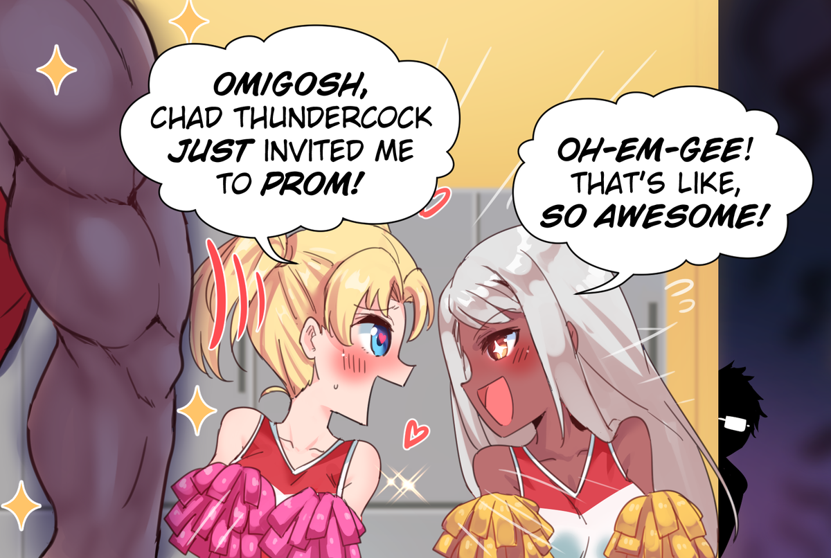 Chad Thundercock invites Stacy to the prom! ?? 