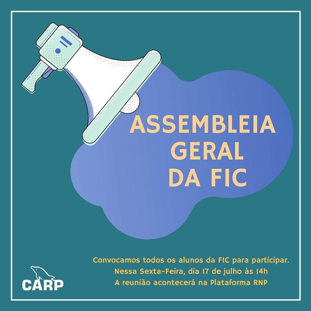 CARPUFG's tweet photo. Informamos que os Centros Acadêmicos da FIC, conjuntamente, solicitaram à direção da FIC/UFG a realizar uma Assembleia Geral com a presença de estudantes, professores e técnicos para debatermos a Pauta Única: “Ensino Remoto na FIC e Reabertura do Calendário de 2020/1 na UFG”. https://t.co/7XhUOSc0AV
