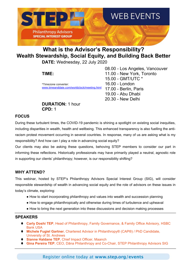 No_Ordinary_Biz's tweet photo. Global Philanthropy Newsletter - Responsible Stewardship of Wealth &amp; the Advisor's Role https://t.co/MiuGE7mDEB https://t.co/I4xUXGos2E