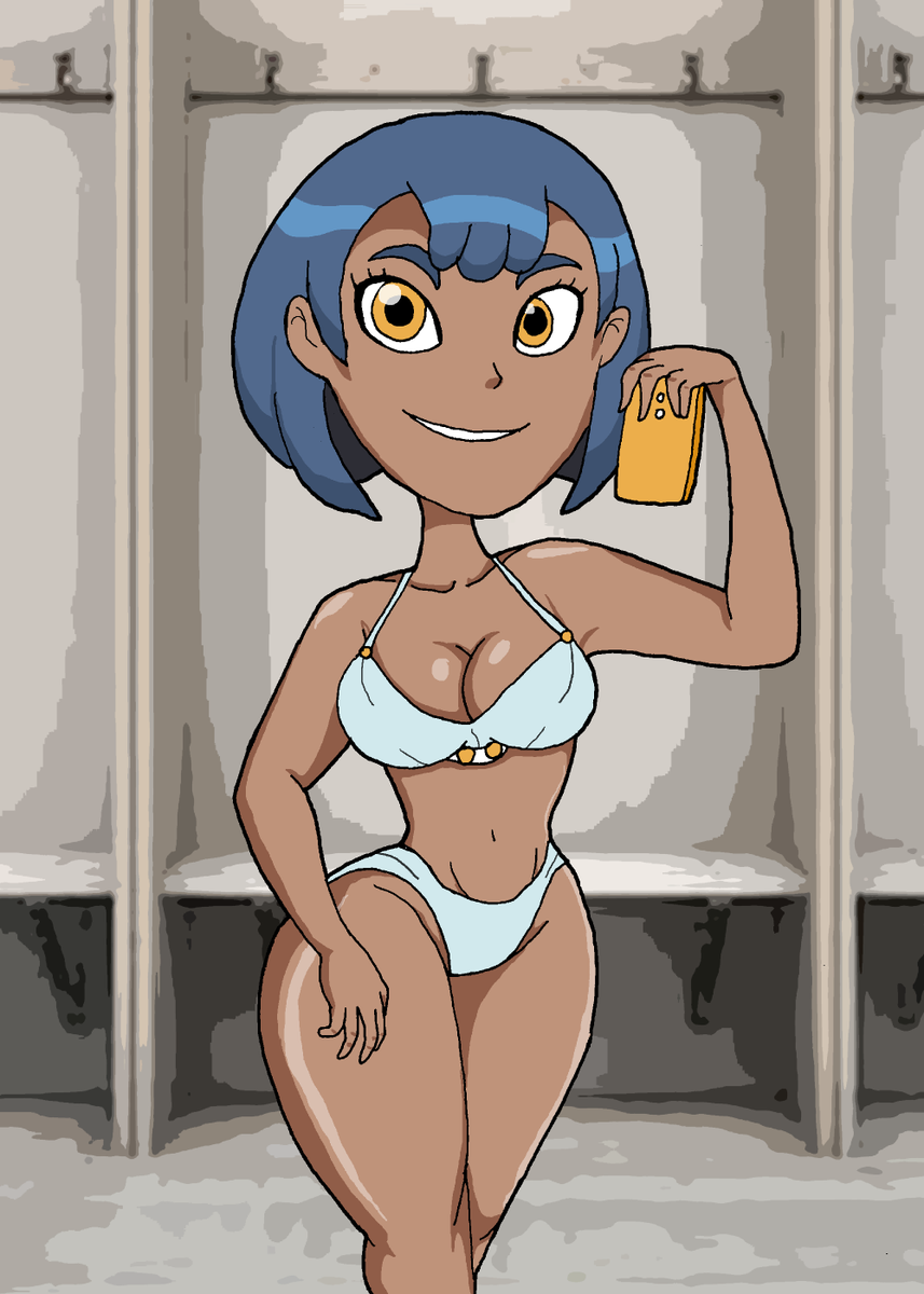 AngerSquared's tweet photo. Another cute text featuring an Aether Foundation girl from Pokemon SuMo. She's an absolute cutie~!
#myart #myartwork #pokemon #fanart #originaldesign #pinup #pinupart #swimsuit #AetherFoundation #ArtsitOnTwitter #characterdesign https://t.co/Wa0I1Xq6fh