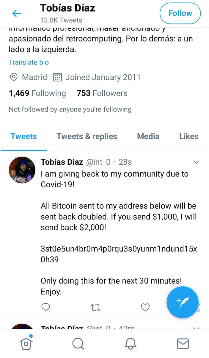 Not only from  @verified account but also from the user which has less number of follower get hacked. @Twitter should stop this as soon as possible.  #Hacked  #Bitcoin    #CyberAttack  #KauaLe