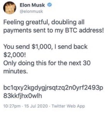 ChumelTorres's tweet image. 7.8 millones de dólares en 30 min se llevaron los que hackearon a Bill Gates, Elon Musk, Kanye, etc…

La pendejez (ajena) es muy redituable.