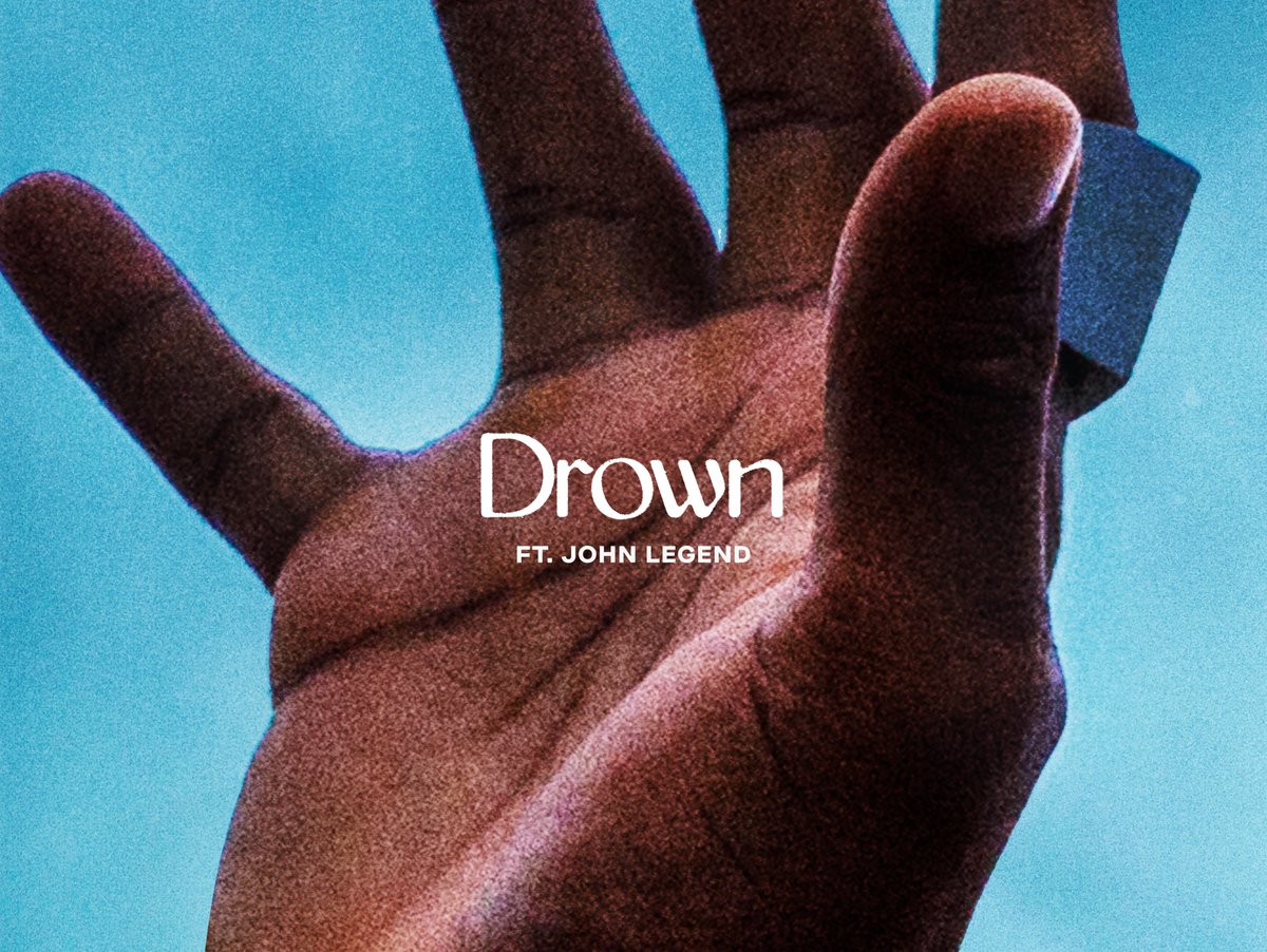 lecrae's tweet photo. 'Drown' ft. @johnlegend drops Friday. John and I labored on this one. Even after the initial session we jumped on FaceTime to tweak it. The man is equally talented as he is humble. His gift and passion bleed thru it. I’m honored to work with my brother. #WeWontDrown #Restoration https://t.co/th0nYyhVTN