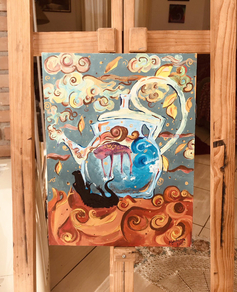 meuliussa's tweet photo. Algumas pinturas que fiz na quarentena 🥵 https://t.co/NV5gC1CzRi