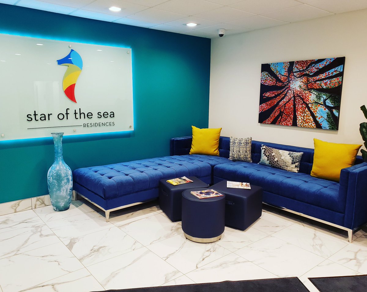 CopelandBrandon's tweet photo. With everyone talking about the Pedestrian Mall, let's talk about the other key component for a thriving downtown... RESIDENTS! 

I've been working to lease up Star of the Sea since it opened. Its quietly becoming a popular spot. If anyone wants to get inside for a look, DM me! https://t.co/V8mYY373eL