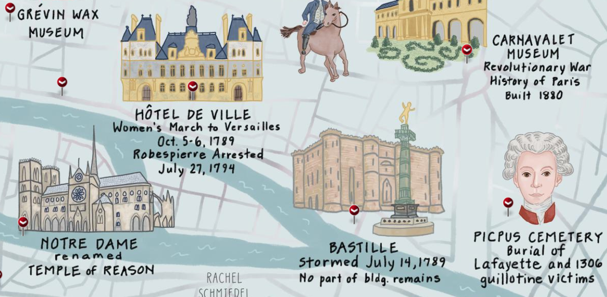 StrolyInter's tweet photo. 🇫🇷Celebration of #Bastilleday, here is a snippet of @rachelschmiedel 's map of the Paris of #MarieAntoinette from her book, "Eyes Wide Open: The Exceptional Life of Madame Lucie". 

Find it on #Amazon!

📍🗺️📲 https://t.co/MMsbIwCd8v https://t.co/hGze1Q4zeX