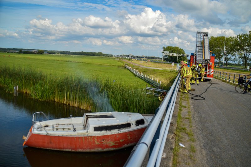 Melding brandstichting Broekpolderweg Maasland