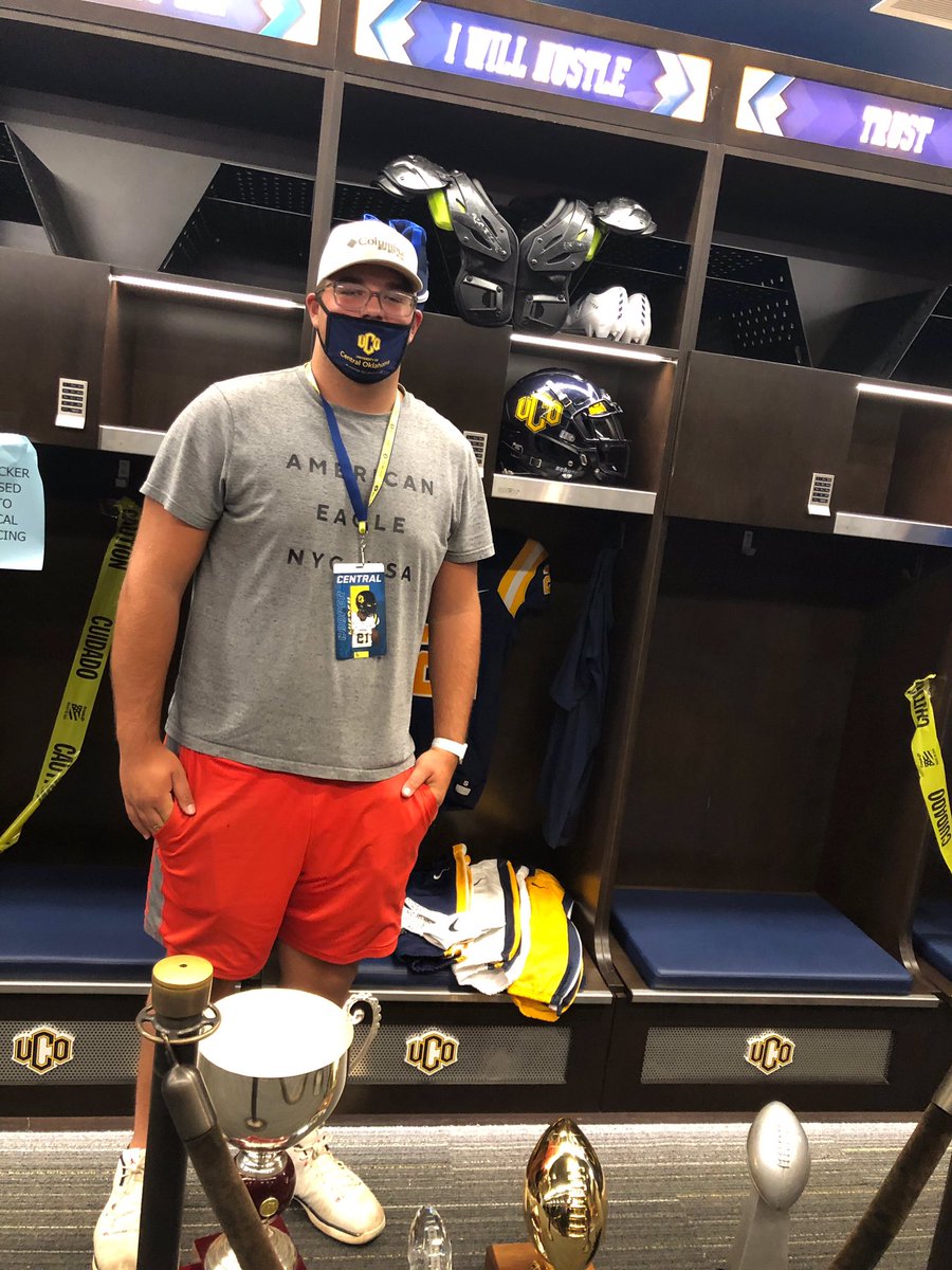 Had a great conversation with <a href="/CoachGreenOL/">Karson Green</a> and at <a href="/ucobronchofb/">UCO Football</a> from <a href="/UCOBronchos/">UCO Bronchos</a>, I am honored an excited to announce that I have received an offer to play college football. Thank you coach for this amazing opportunity! #WHSCLASSOF2021 #CHIEFPRIDE