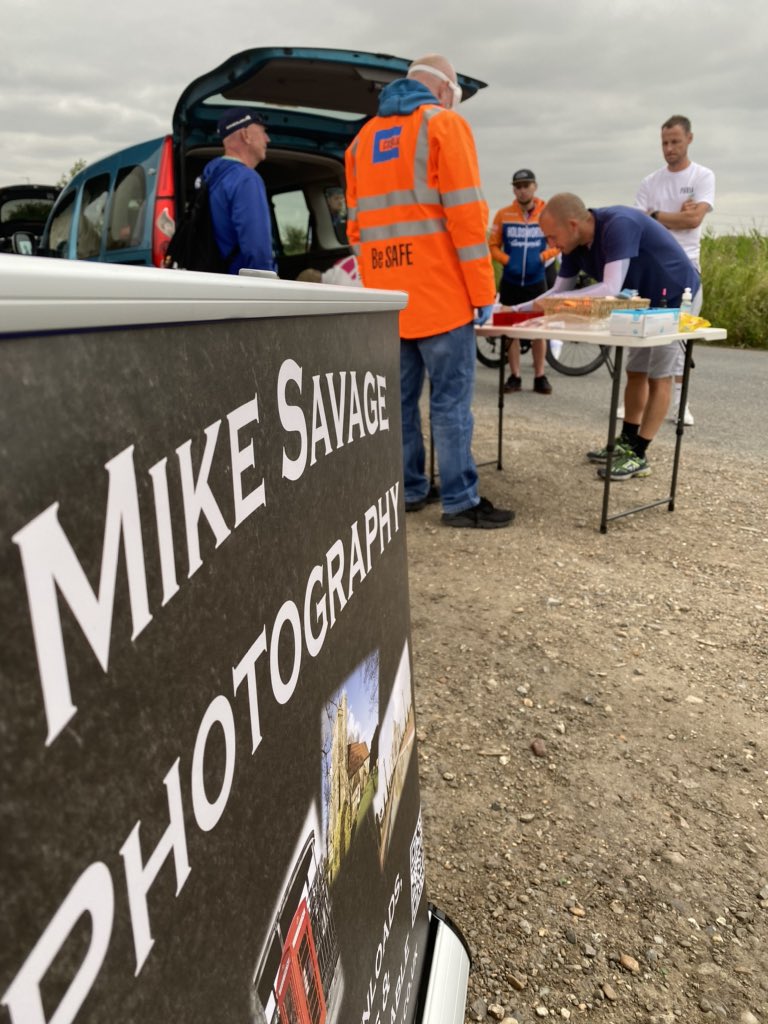 Sign on open for Wigmore Cycle Club time trial this evening. Smile as you come past !!!!