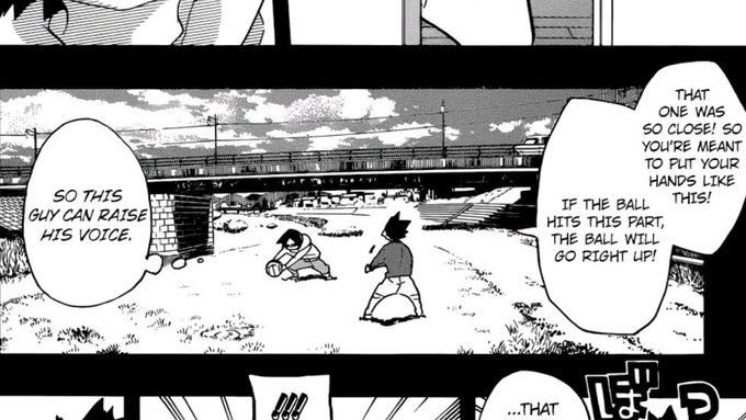Kuroo's entire character, from the very beginning, had ALWAYS revolved around his love for volleyball. His entire backstory was about that, the reason he grew out of his shyness was because of volleyball. This boy wanted to play the sport every chance he gets. 