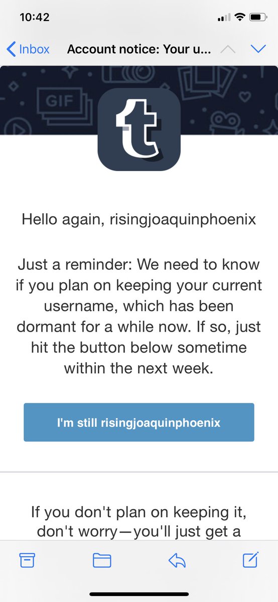 deadmanjimbo's tweet photo. Uh yeah Tumblr, I’m still using the username RisingJoaquinPhoenix.  I have big plans for it. https://t.co/uBtOyWfBOG