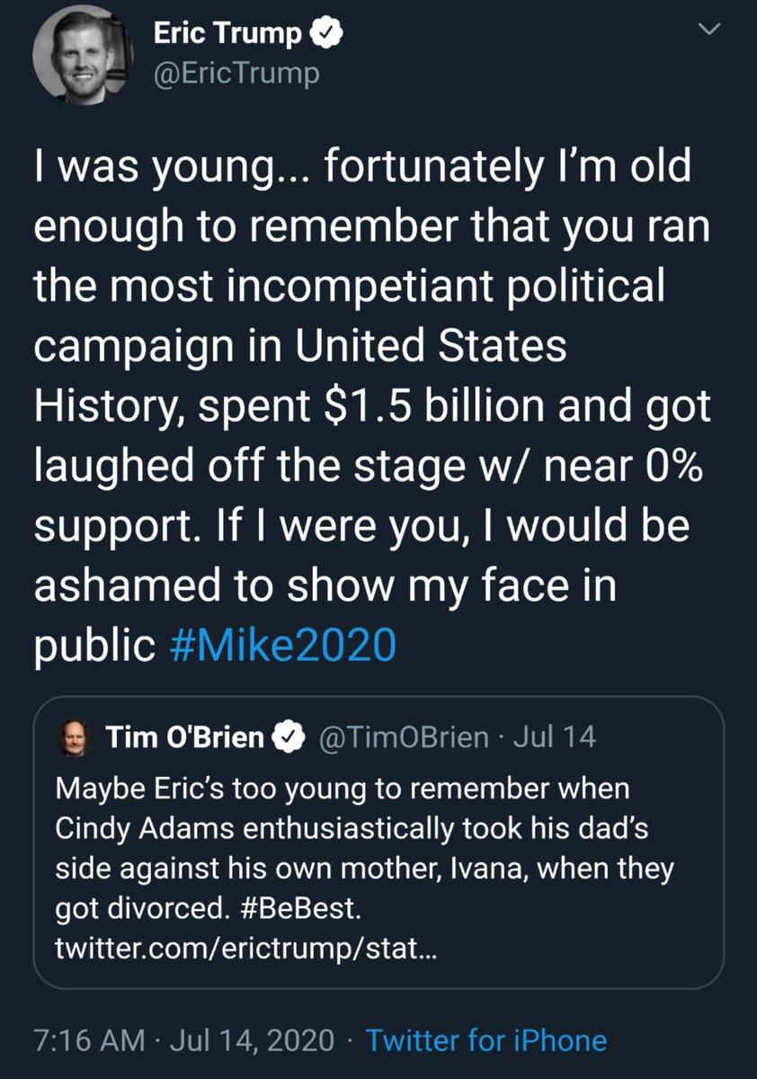 OrAroundTen's tweet photo. It's cute when Eric tries so hard to be snarky.
#incompetiant
#WhoopsieDaisy https://t.co/0ZUrPGN5kt