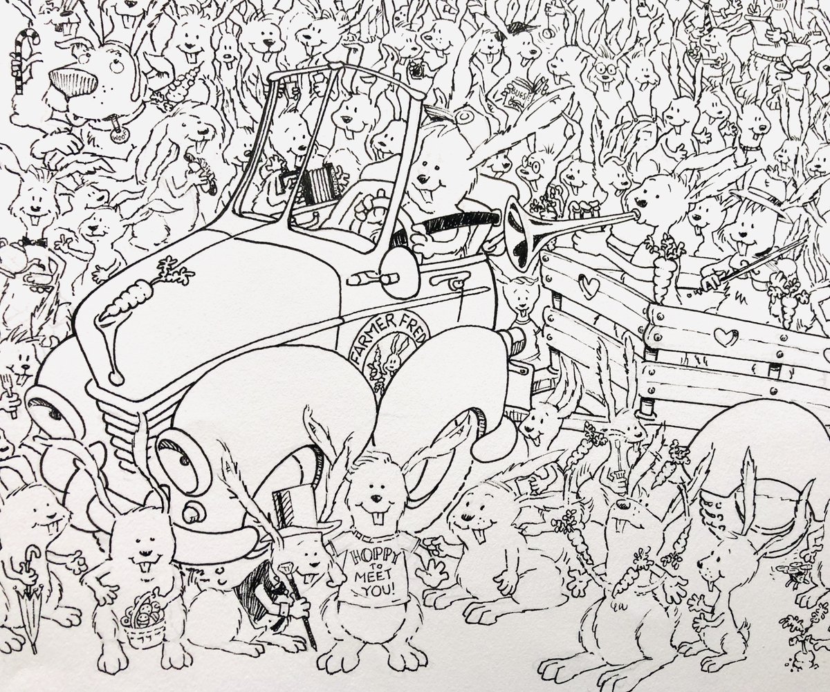 The National Cartoonists Society has just released a new activity book. Pay what you can-proceeds support the NCS’s Cartooning for Kids program. In it you’ll find the rest of this for your search and coloring talents. nationalcartoonists.com/product/ncs-ac…
#nationalcartoonistssociety