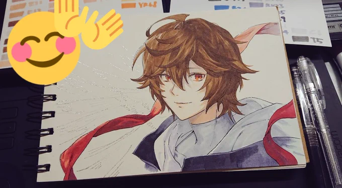 久しぶりにcopicで描いてみた 