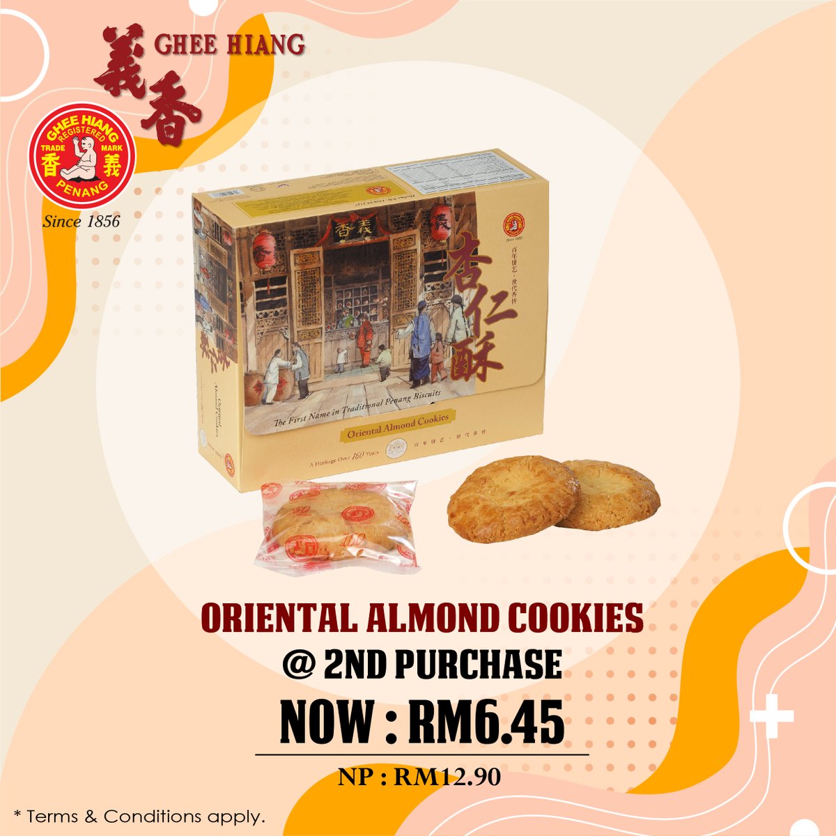 gheehiang's tweet photo. Ghee Hiang 50% Deal Exclusively For Penang Lang!!

Participating Outlets :

• 216, Macalister Road
• 95, Beach Street
• 144G&amp;H, Burmah Road
• Lot G-15, Ground Floor, Sunshine Farlim Shopping Mall

Promotion Period :

🏝 15 March ~ 31 December 2020 https://t.co/gvUeFcqjER