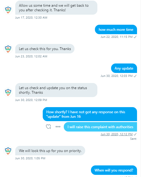 vivek_enzo's tweet photo. @goibibo DM, you said. DM, I did. Same output - No results @SanjayBhasin5 @vikalpsahni https://t.co/VHcgDemesa