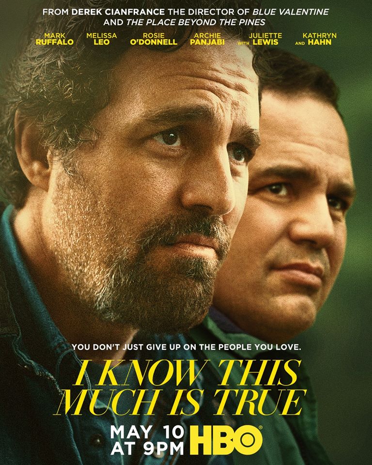 WallyLambAuthor's tweet photo. For those of you who don't have #HBO but want to watch the #IKNOWTHISMUCHISTRUE series, it's now available to download from both #iTunes and #Amazon. Maybe elsewhere, too, but those are the ones I checked. ~ Wally

#MarkRuffalo #DerekCianfrance #RosieODonnell https://t.co/4Fl39sJ7HP