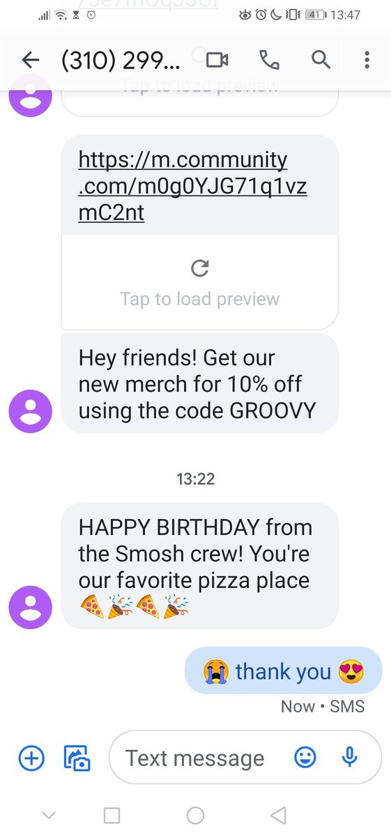 mightypocketcow's tweet photo. I got a birthday message from @smosh and I've never been so excited ever #smosh #smoshcrew #quarantinebirthday ππβ€οΈπ§‘ππππ https://t.co/1igFcoWSTk