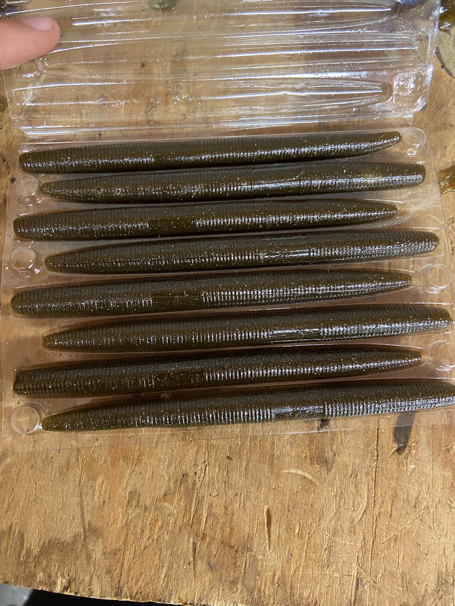 ColbysPlastics's tweet image. Customs!!! Msg me for orders! #fishing #sanko #custom #bass