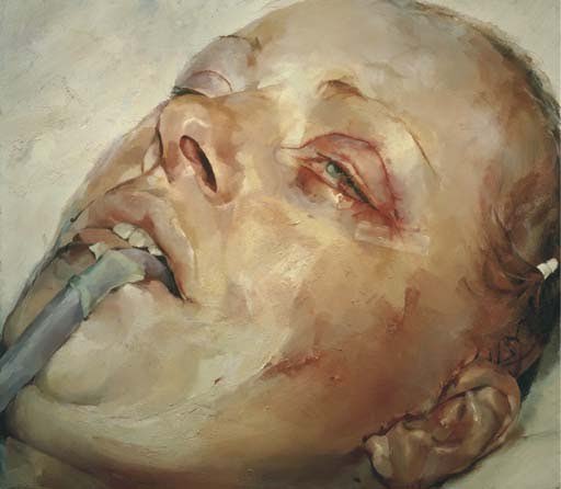 knead by jenny saville, 1995-96 (oil on canvas)
