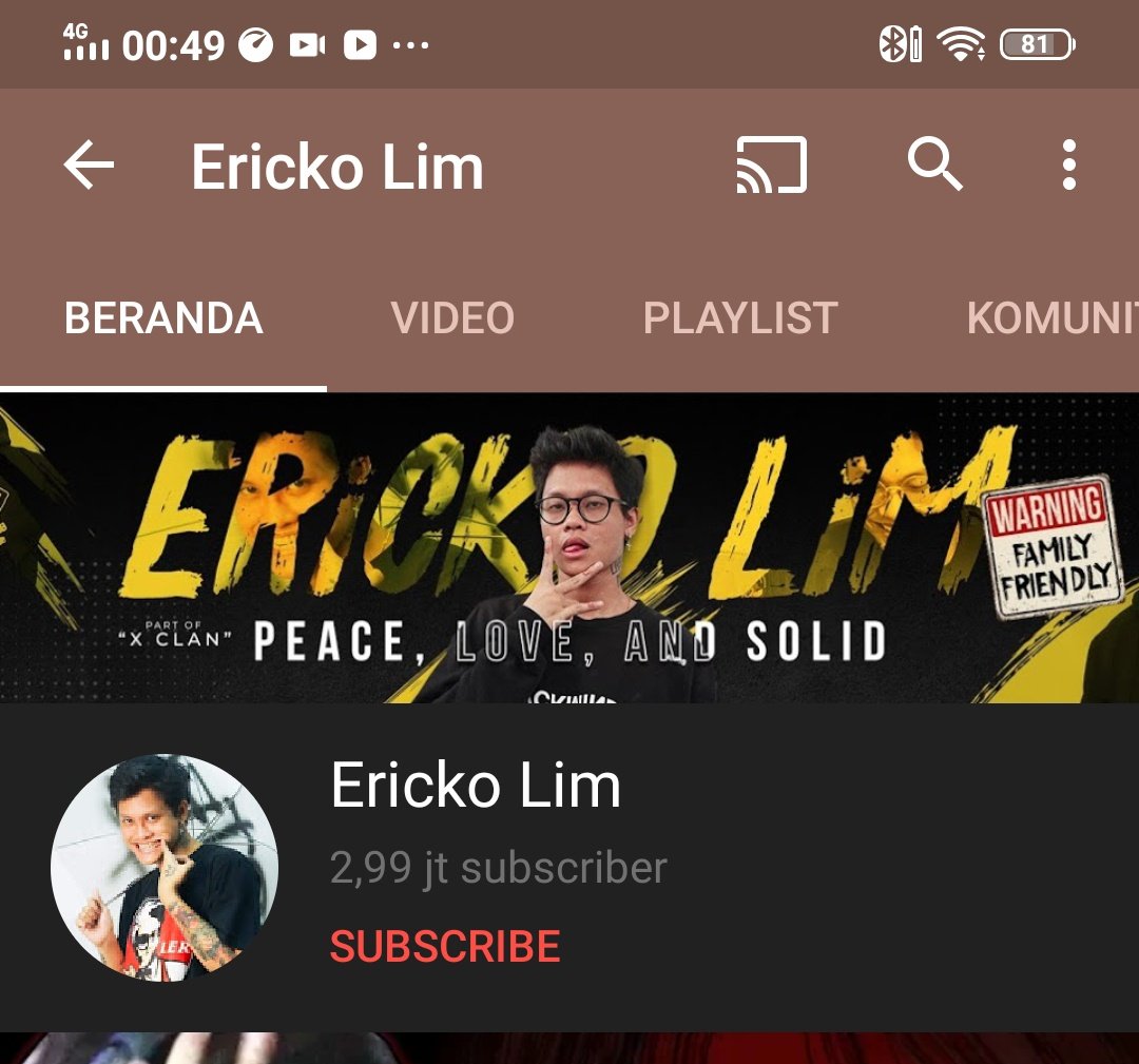 loey4me's tweet photo. @jeva_reo Dari 3,5jt jd segini pfttt..sadar g sih berarti beberapa org yg subscribe lu cuma karna lu "pacarnya" kak jeje #jessica bukan karna "karya" yg suka lu bacotin itu,miris sekaliiii https://t.co/HcX27W8IqZ