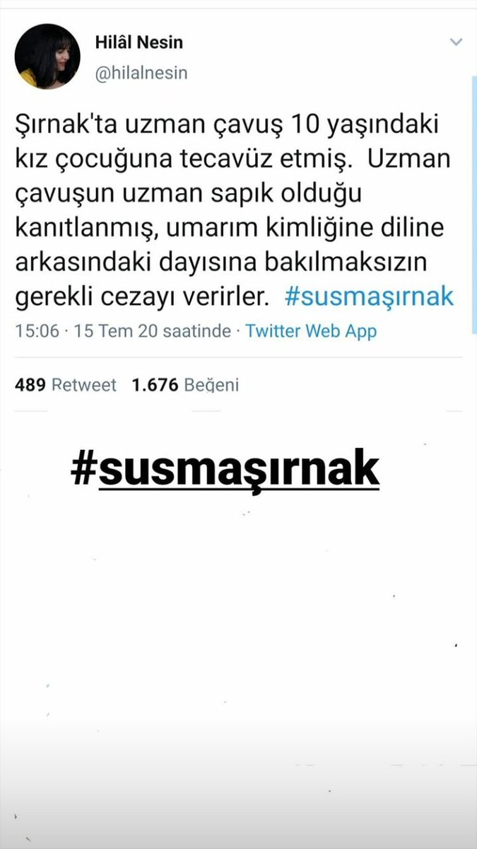 #susmaşırnak