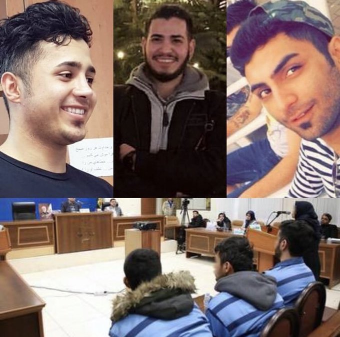 #اعدام_نکنید #DoNotExecute

The Islamic Republic of Iran wants to execute 3 young protesters for defying the regime.

Know their names - 
#SaeedTamjidi #AmirHosseinMoradi #MohammadRajabi