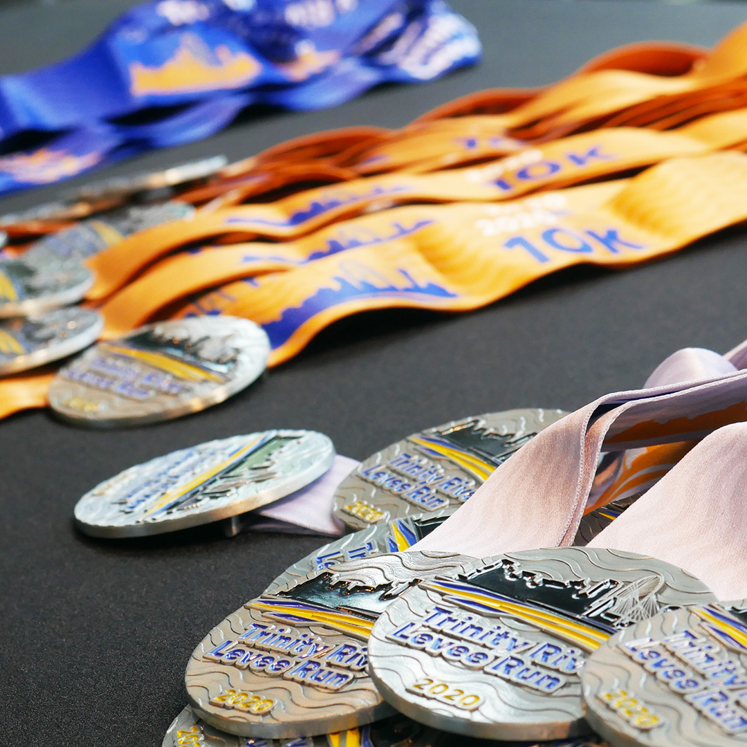 allouttrinity's tweet photo. We had a great time meeting our runners last Saturday and yesterday at @SewellSubaru for packet pickup. Thank you to our #TrinityRiverLeveeRun and #AllOutTrinity family for your patience and understanding this year. Congratulations again to all of our 2020 virtual race winners! https://t.co/YliGQqPdE8