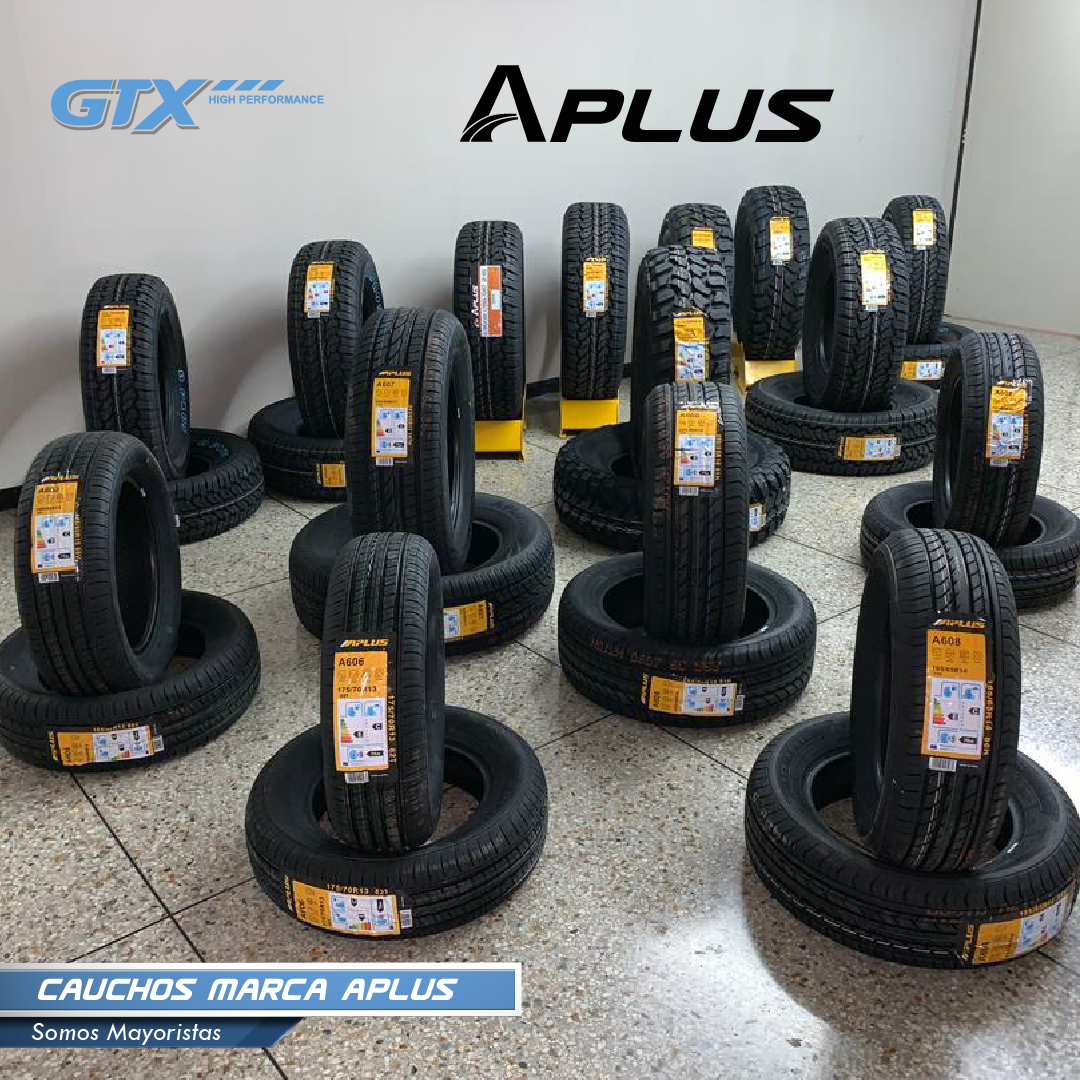 GTX_HP's tweet photo. ➡En GTX te ofrecemos una gran variedad de #Cauchos de la marca Aplus ⬇

175/70/R13
175/65/R14  -  185/60/R14  -  185/65/R14  -  195/70/R14
195/60/R15  -  195/65/R15

👉Ventas al Mayor y Detal. Compra mínima: 2 unidades. 

#cauchosenventa #cauchoslamundial #cauchosnuevos https://t.co/NKfTJILRES