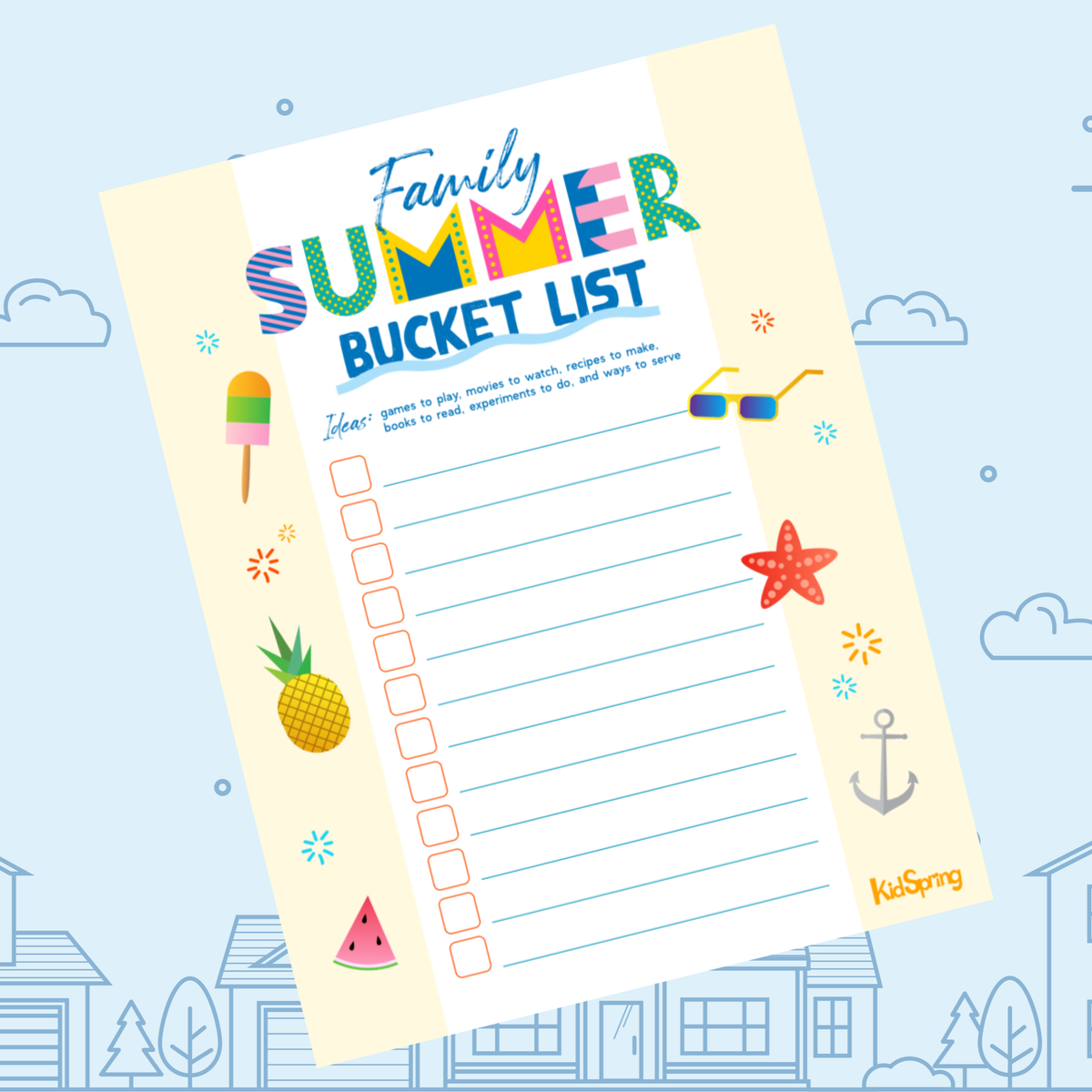 Summer isn’t over yet! 🌞 There are still so many opportunities for you to make memories with your family! bit.ly/KSSummerBucket…