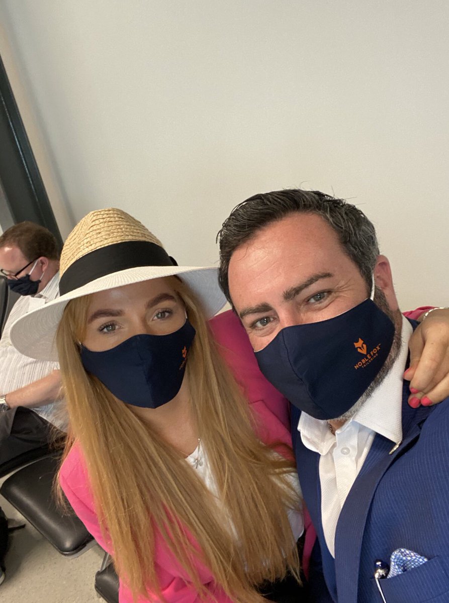 NOBLE_FOX_'s tweet photo. Mr @JonathanQuinn01 and missus feeling very protected in their @NOBLE_FOX_  face masks very stylish washable 100 times all ready to board the plane. We try our best at @NOBLE_FOX_ to give you an amazing product at a fabulous price check us out https://t.co/EMdp32Vnyc https://t.co/ebftK3ppj3