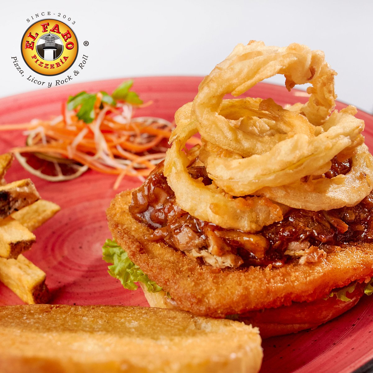 ELFAROPIZZABAR's tweet photo. Burgers para el alma rockera 🍔🎸🤘 Pide la tuya y disfruta del mejor sabor.
.
.
. 🛒WOMPI: https://t.co/re4G95Qsmd
.
📲📞DOMICILIOS: 315 793 67 42 https://t.co/v6vJPZAsGt
