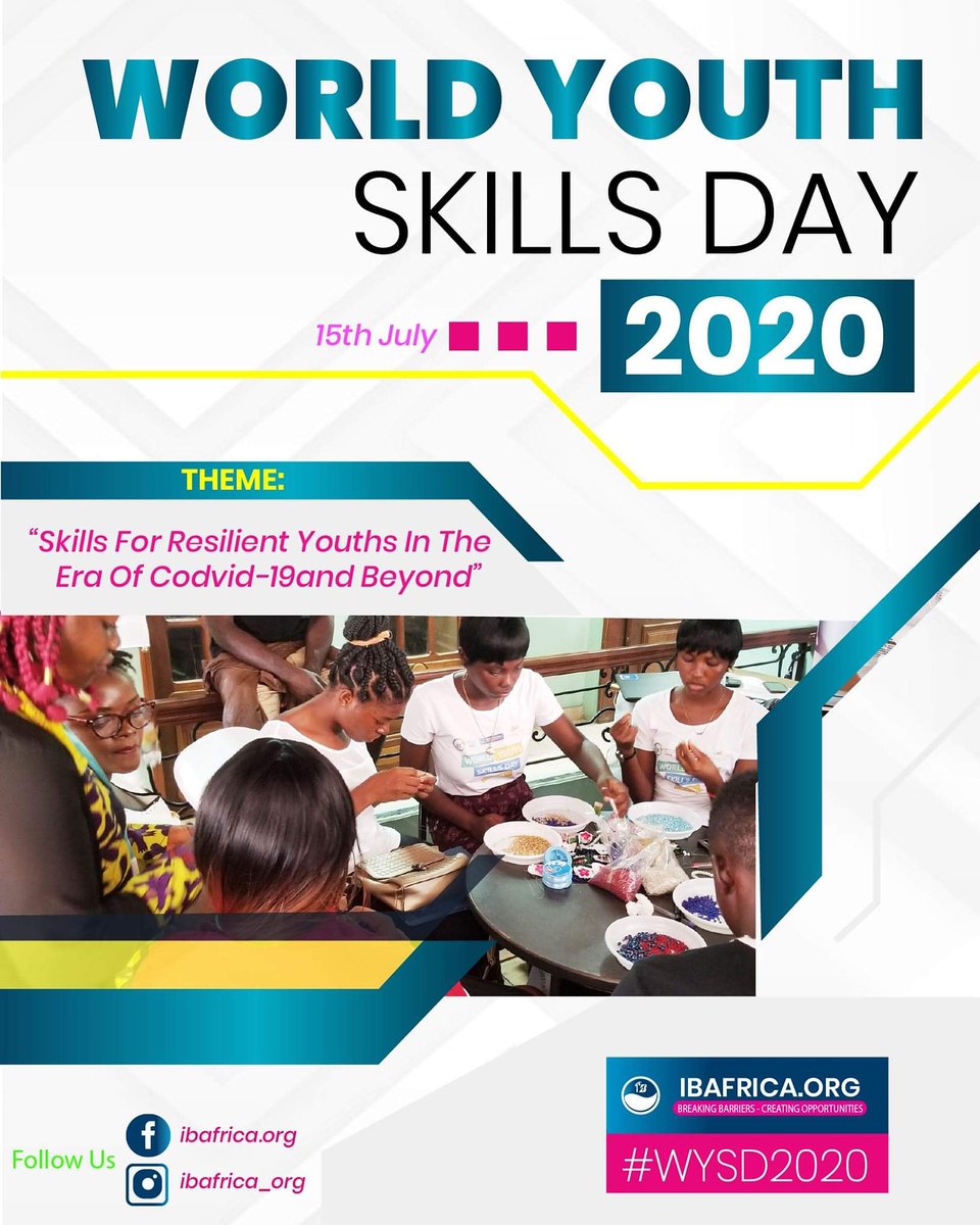 PrimosKM's tweet photo. Empowering the youths of today with skills is so critical to prepare them for jobs of  the future and entrepreneurship.

#WYSD2020 #BreakingBarriersCreatingOpportunities https://t.co/S9MOyy09oI