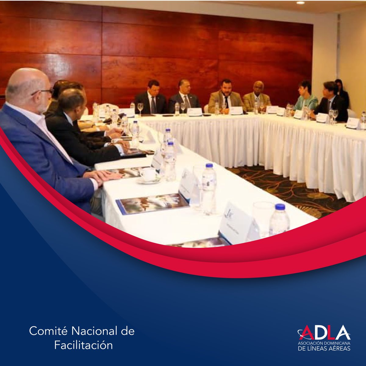 Somos miembro del Comité Nacional de Facilitación del Comercio,  y del Comité Nacional de Facilitación que se reúne todo los años para revisar aspectos del transporte aéreo y de pasajeros. #ADLA