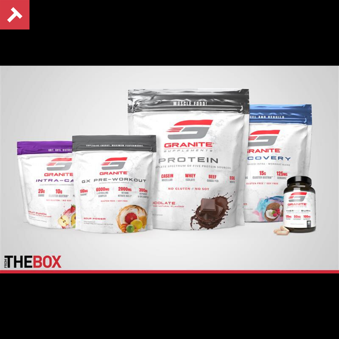 A popular sports supplement brand needed a fresh look. Granite Supplements has established itself as a top tier product in its industry. Having thrived on the strength of their product, Granite engaged us to create a packaging design that matched the quality of its product line.