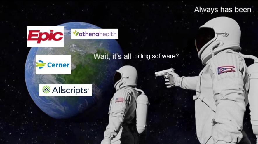 healthapiguy's tweet photo. hate myself a little for this https://t.co/bhQmQcs9Y2