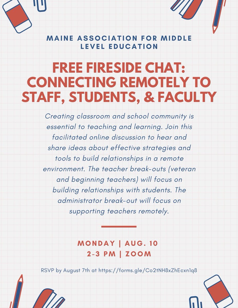 Maine Association for Middle Level Education tweet media