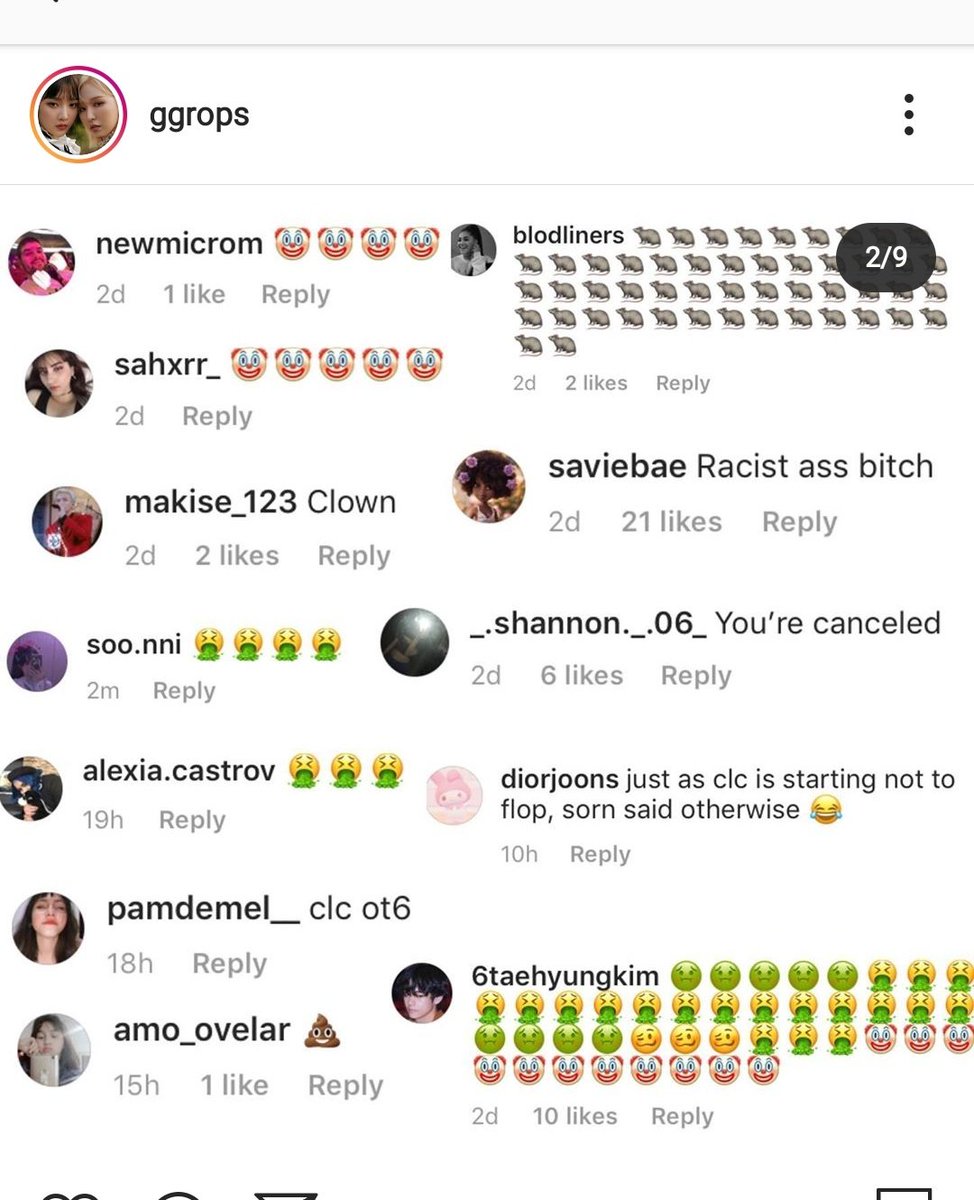 you all made s0rn disable the comments on her ig because of the hate she got +