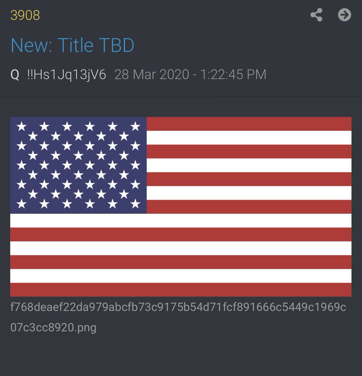 Anon mentions repeatedly seeing 88. Check on Gematria value leads to stringer from a Q flag post. Locks another connection to VK image 87:25:05, also flag post when searching map for time stamp: 7:25:05. The left over 8 links to Trump tweet and ROT8.  https://twitter.com/justanarcher/status/1283445167241011201?s=21  https://twitter.com/justanarcher/status/1283445167241011201