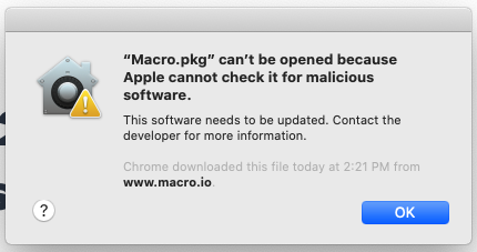 mkulkarni91's tweet photo. @macro_hq tried to download but running into this! https://t.co/ID1v116iPB