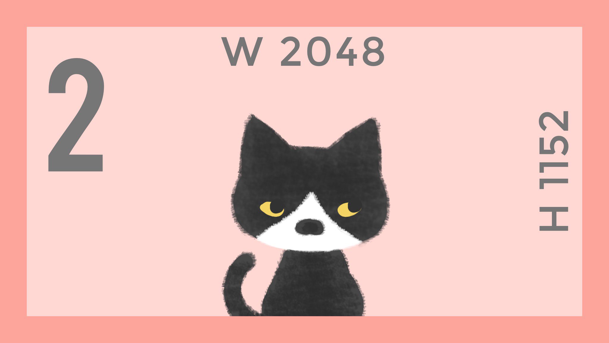 ねこハンド 画像を3枚投稿する時は 1枚目を 幅1792 高さ48 2 3枚目を 幅48 高さ1152 にするとこんな感じに表示されます 画像のトリミングはiosアプリ 画像サイズ を使うとピクセル指定して簡単にカット出来るのでオススメ