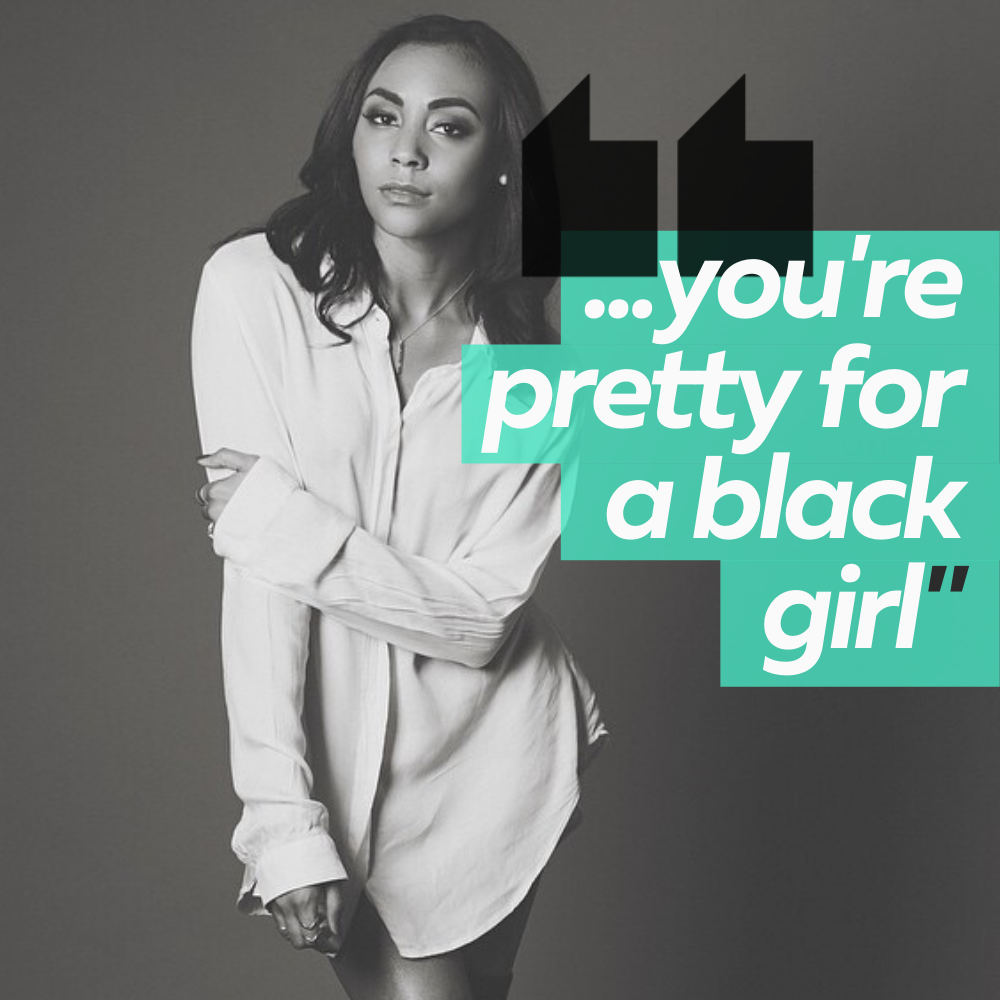 YPMedia_'s tweet photo. Microaggression # 7:
"...you're pretty for a black girl."

Read the rest of @BRIKRAFT 's story: https://t.co/gSwo4f0JoF
#1000Cuts #blacklivesmatter #blackvoices https://t.co/drVfMw47ld